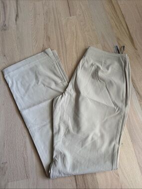 The Limited Women's Khaki Straight-Leg Chinos - Light Beige